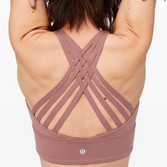 lululemon athletica Other - LULULEMON Free TO Be Moved Bra size 4 Red dust